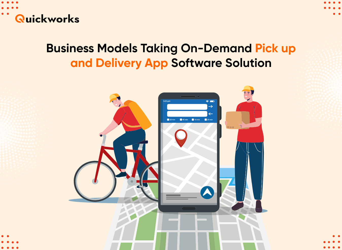 On-Demand Pickup and Delivery App Software Solution