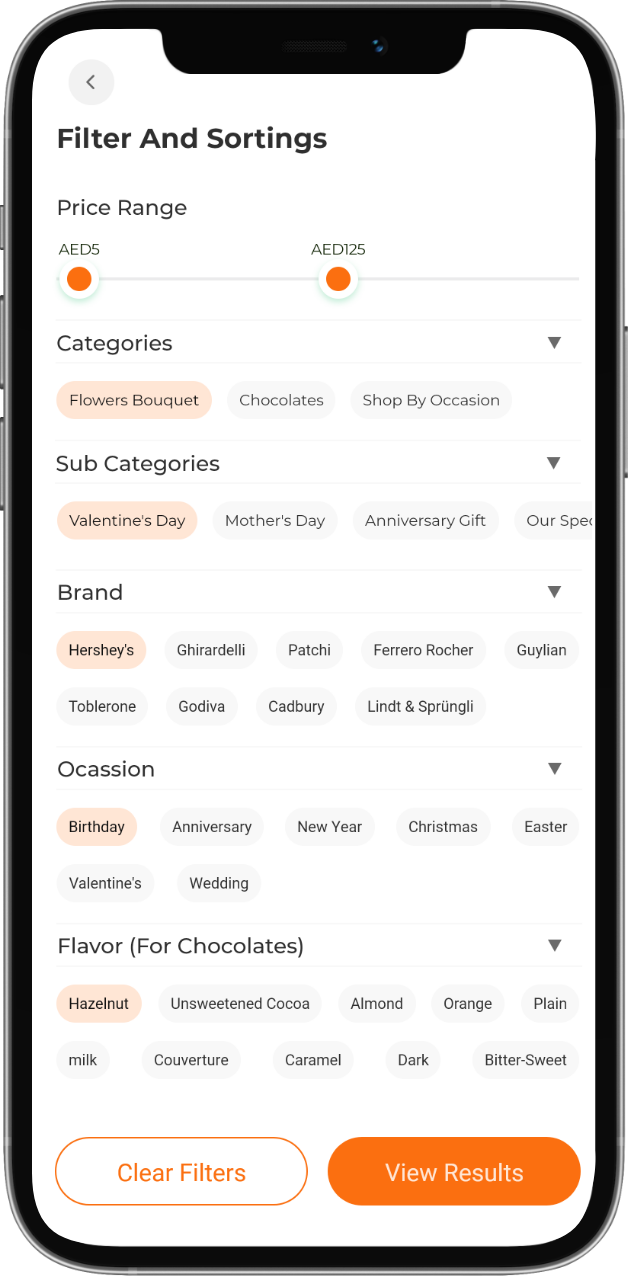 Search Filtration