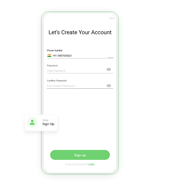 Easy Registration