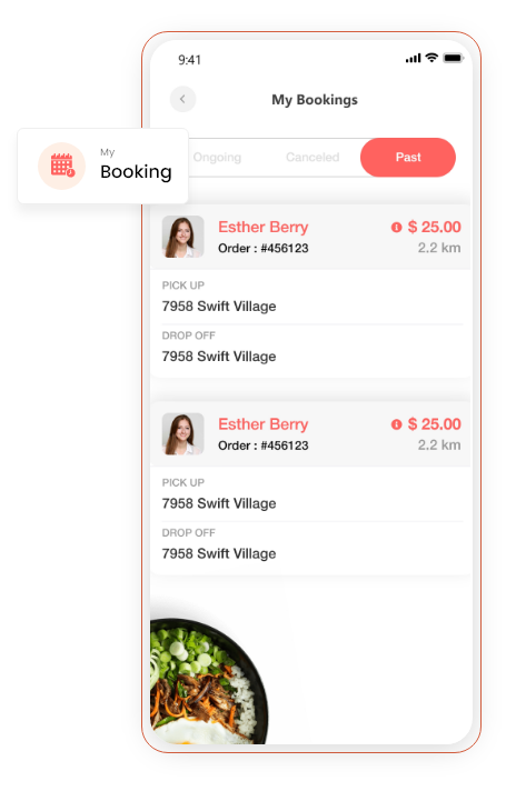 Delivery History