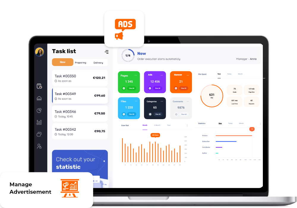 Manage Advertisement