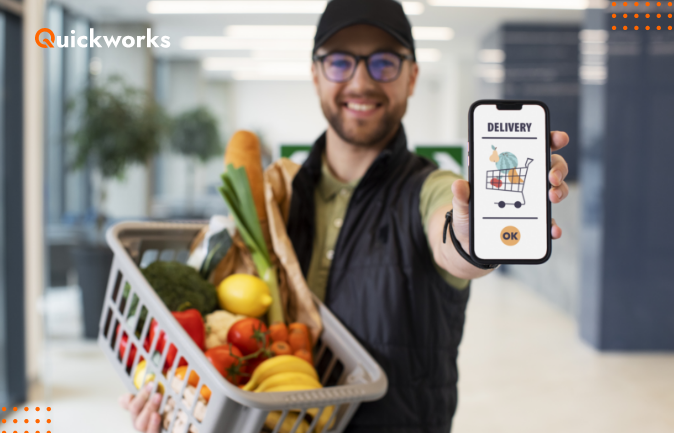 grocery delivery app solution 