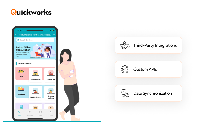 Multi-service app solution