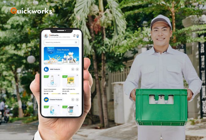 milk delivery software