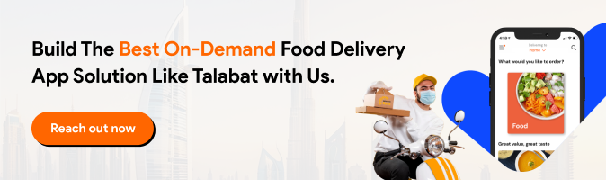 build food delivery app solution like Talabat