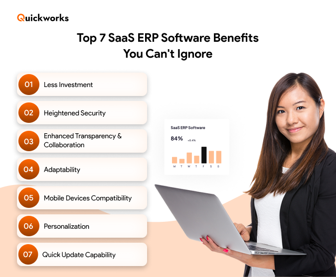 Benefits of SaaS ERP Software