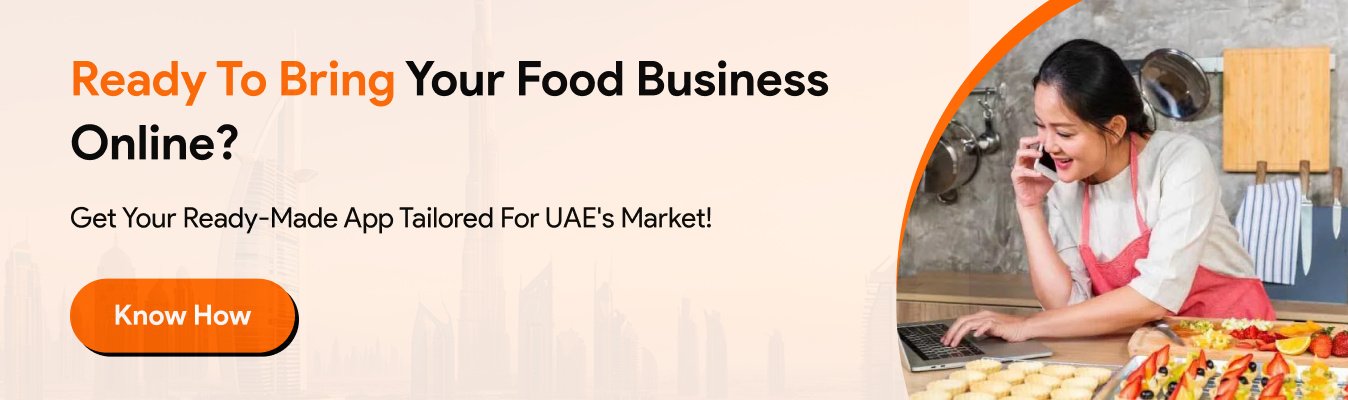 Contact us ready-made food delivery app