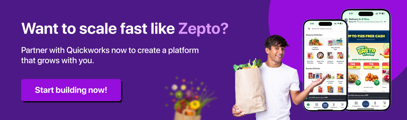 build app like zepto