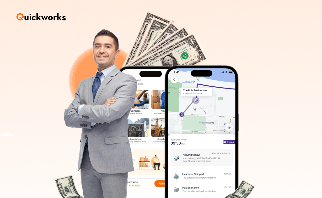 pickup and delivery app solution