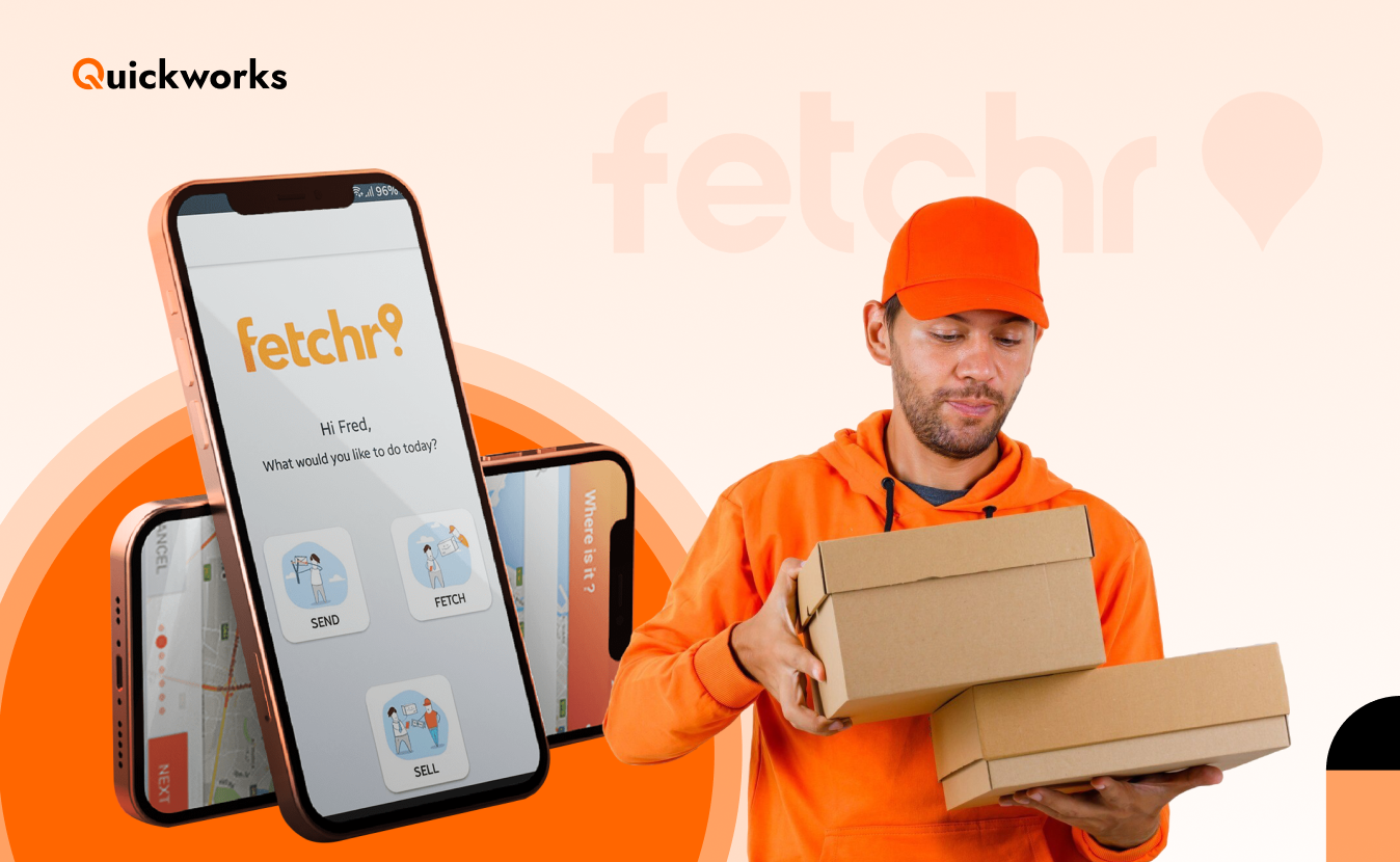AI integrated features in an app like Fetchr 