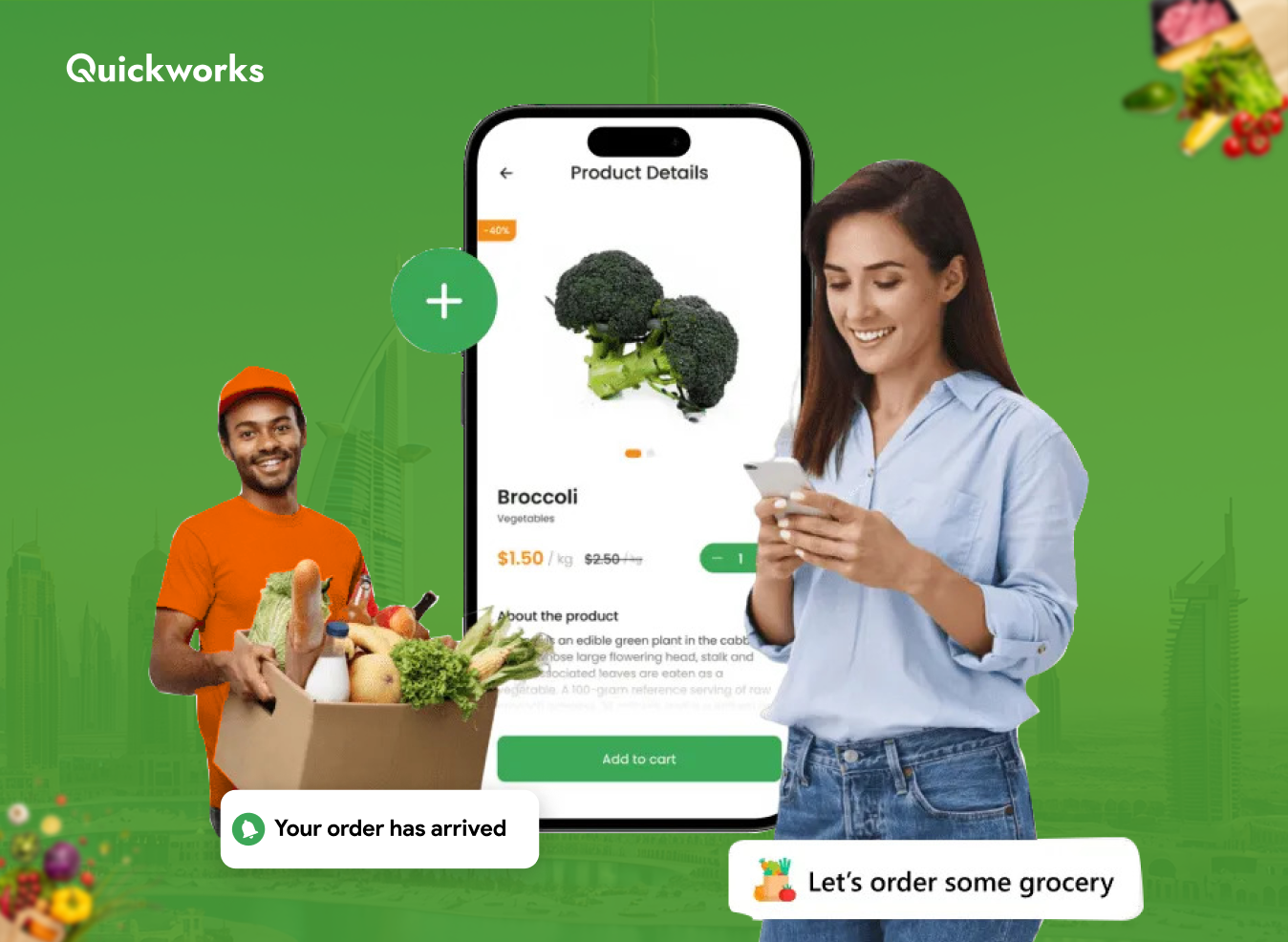 white-label grocery store delivery app
