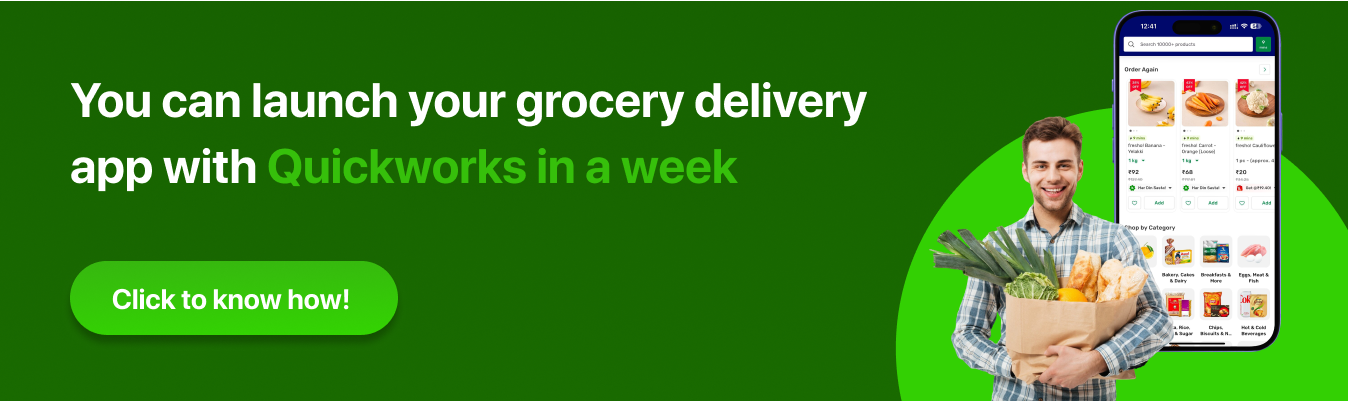 Launch your grocery delivery app