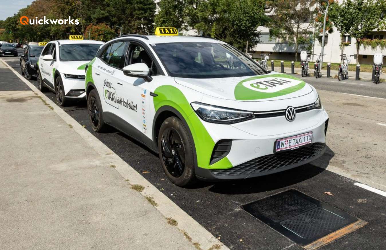 EV taxi booking business 