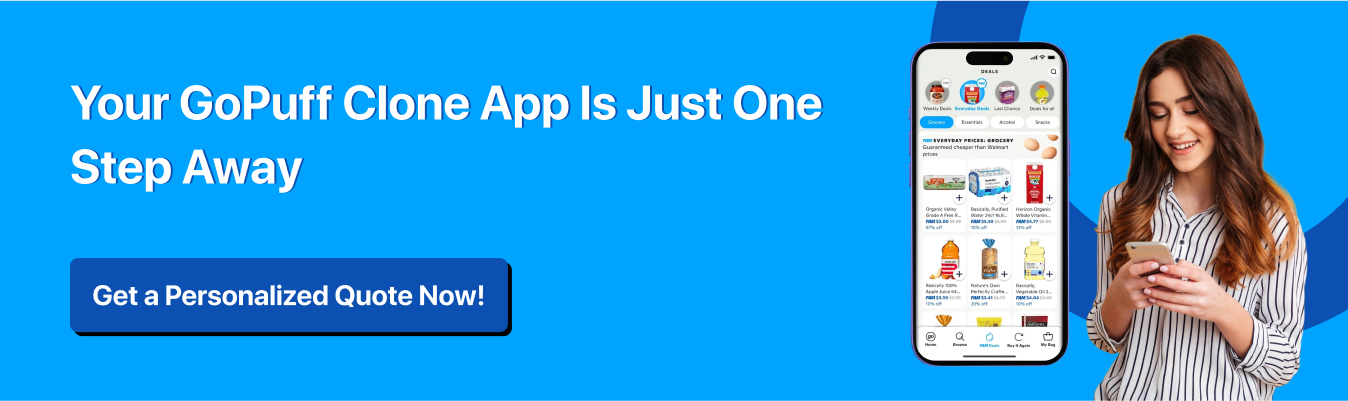 GoPuff clone app 