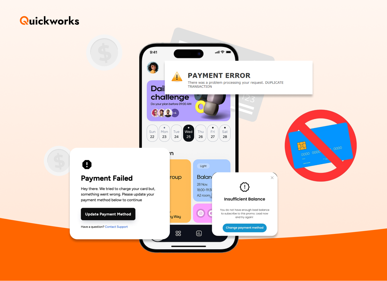 financial transactions for fitness apps
