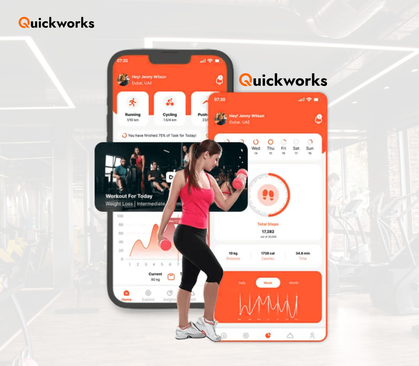 fitness app development company 
