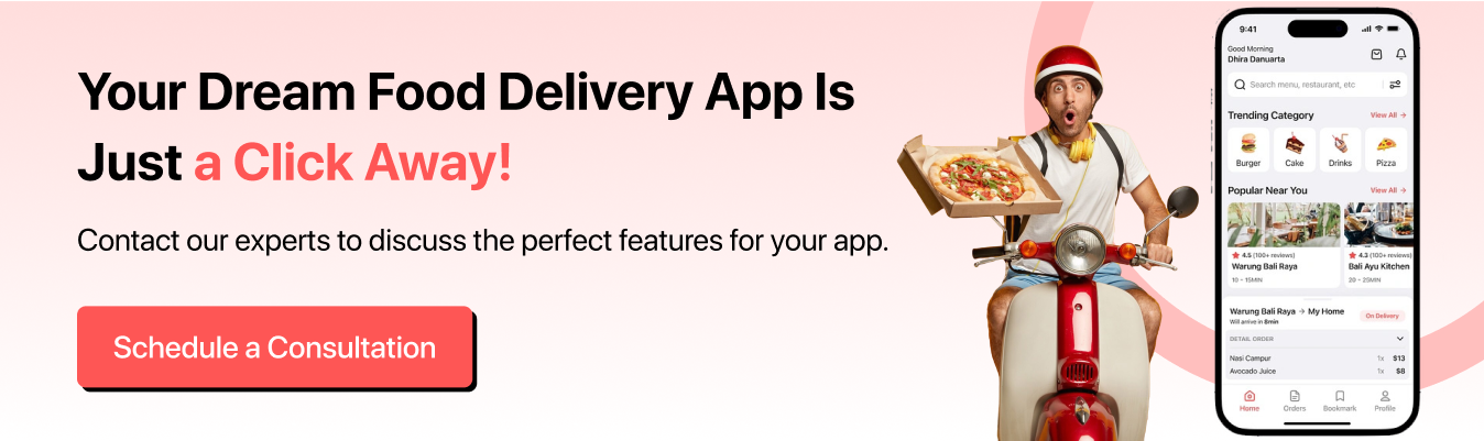 build a food delivery app 