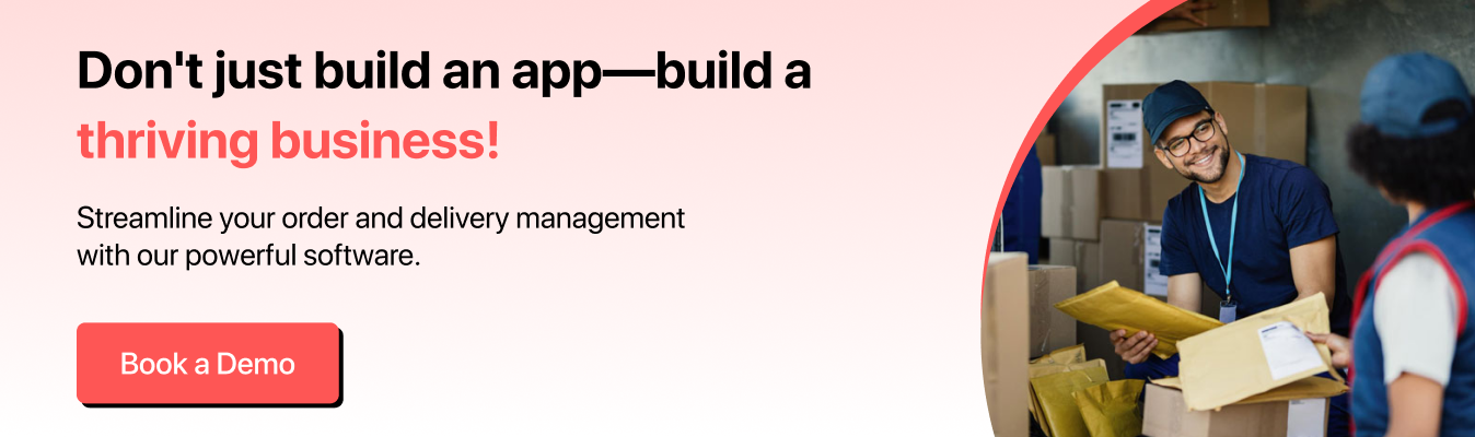 cost to develop a food delivery app 