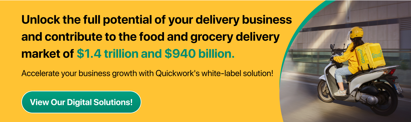 Glovo-like app development 