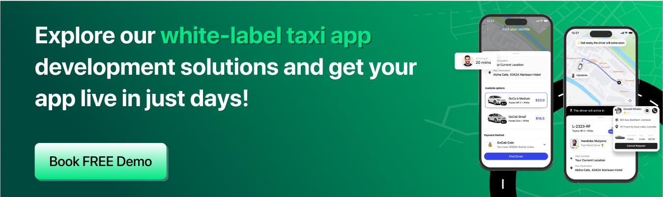 white label taxi app 