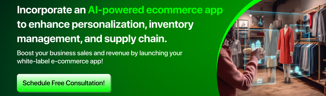 AI-powered ecommerce app development
