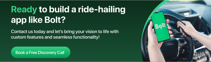 build a ride hailing app like Bolt 