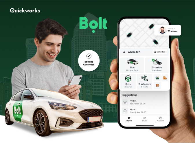 How to Build a Ride-Hailing App Like Bolt?