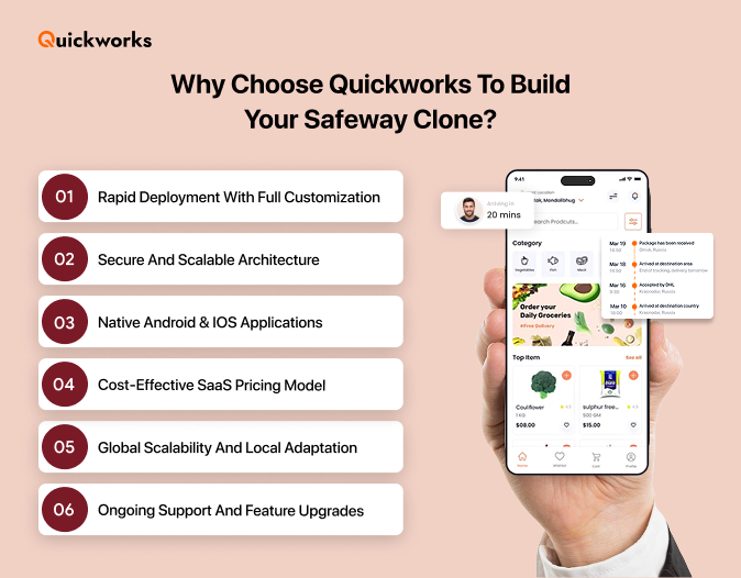 Build safeway app 