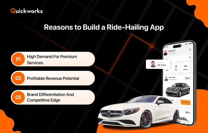 Reasons to build a ride hailing app 