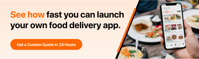 Launch a food delivery app