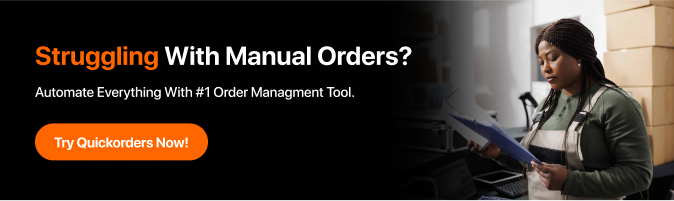 Build a order processing software 