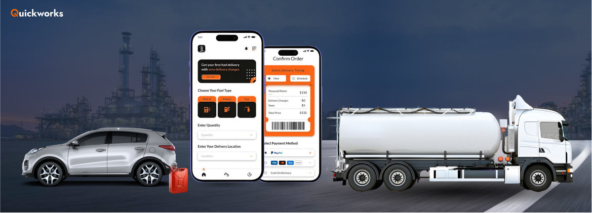 Fuel Delivery App Development Cost in 2025: A Detailed Breakdown