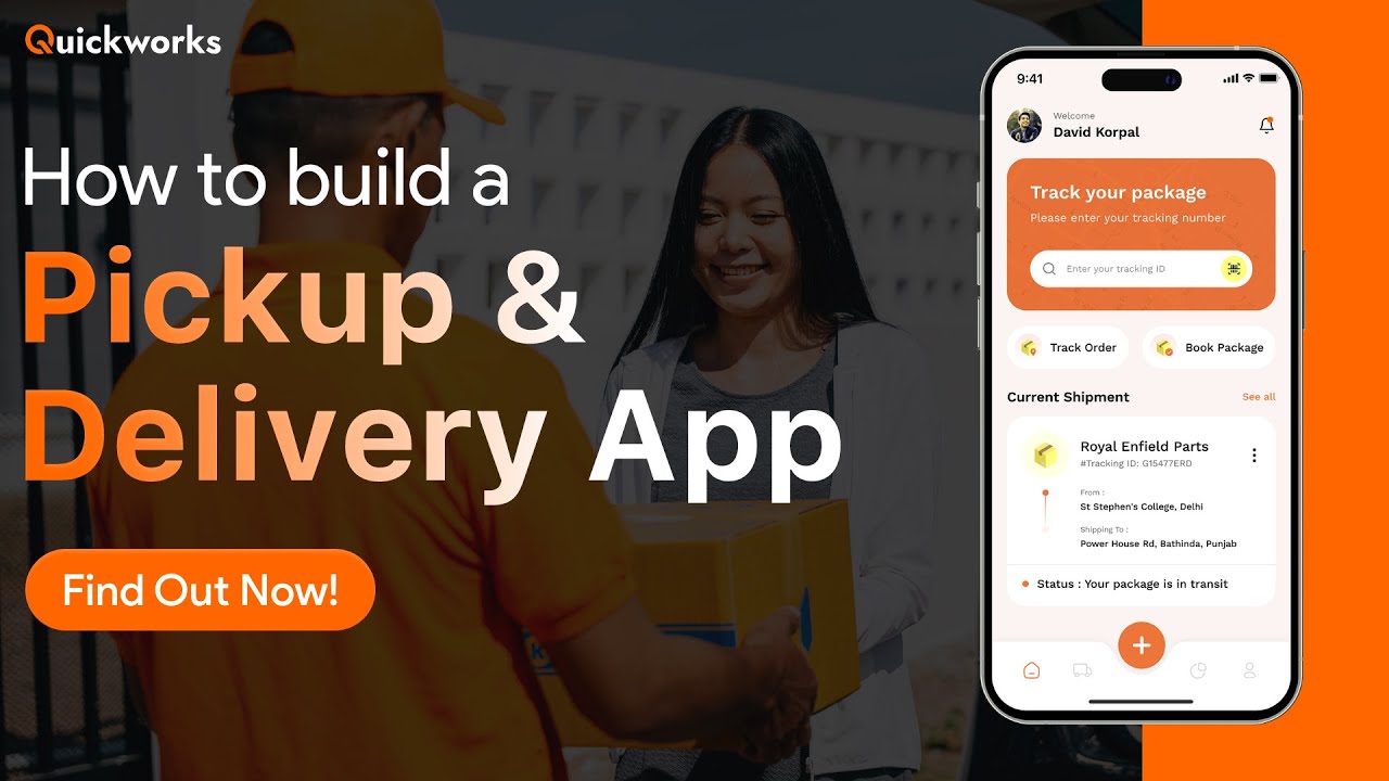 How to Build a Pickup & Delivery App | Step-by-Step Guide for Businesses