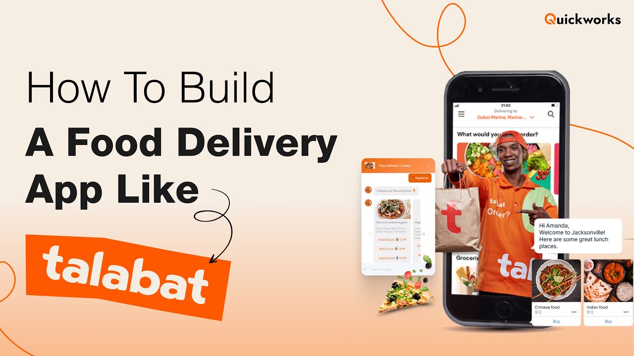 How to Build a Food Delivery App Like Talabat | Features, Cost & Tech Explained
