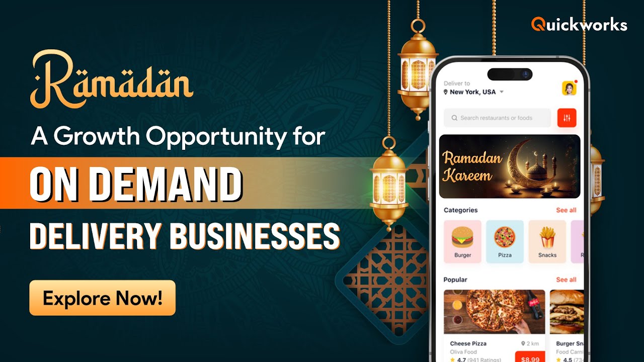 Boost Your On-Demand Delivery Business During Ramadan with QuickWorks Delivery App Solutions