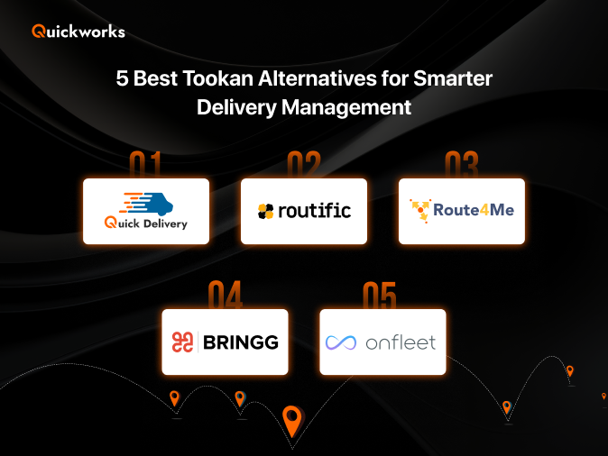 Top 5 Tookan alternatives 