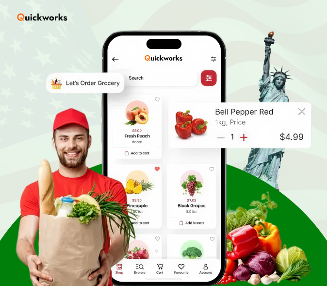 top grocery delivery app development companies