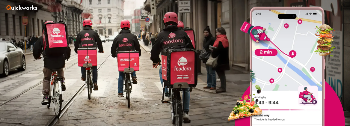 How to Build a Food Delivery App Like Foodora: Features, Cost, and Tech Stack
